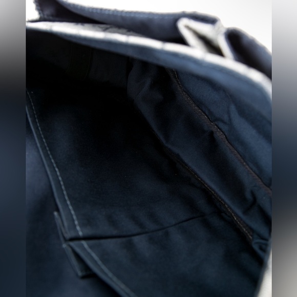 Louis Vuitton Sac A Langer Baby Diaper Messenger Crossbody Bag LV Mini Lin Denim - Picture 5 of 5